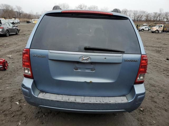 KNDMC233076030732 - 2007 HYUNDAI ENTOURAGE GLS BLUE photo 6