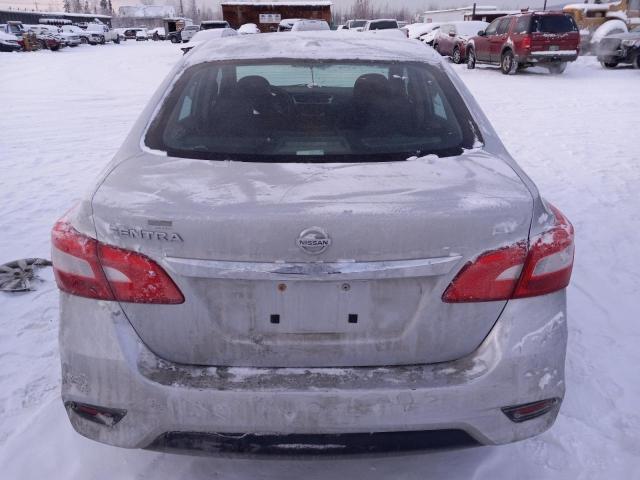 3N1AB7AP8HY265224 - 2017 NISSAN SENTRA S SILVER photo 6