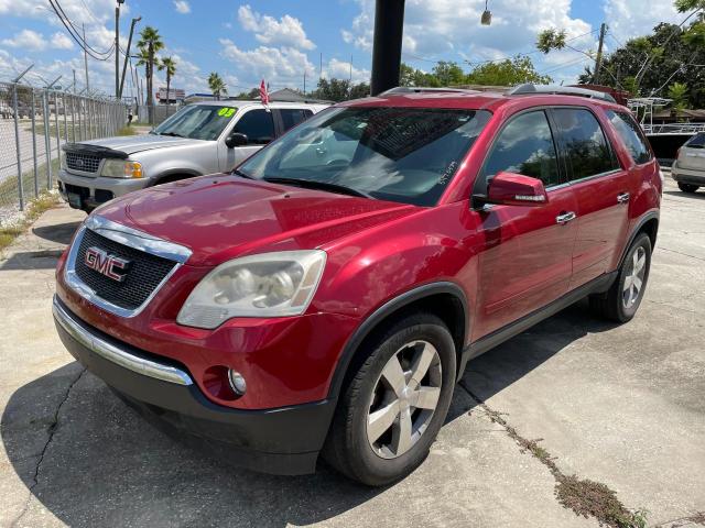 1GKKVRED5CJ262450 - 2012 GMC ACADIA SLT-1 RED photo 2