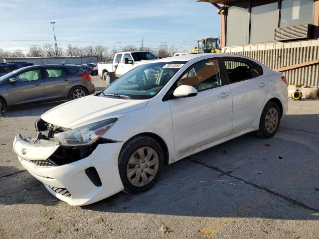 3KPA24AB0JE057636 - 2018 KIA RIO LX WHITE photo 1