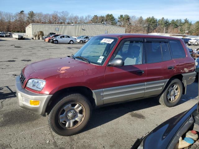 JT3HP10V8Y0226206 - 2000 TOYOTA RAV4 BURGUNDY photo 1