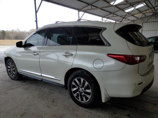 5N1AL0MN6FC515489 - 2015 INFINITI QX60 WHITE photo 2