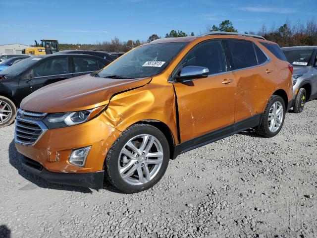 2GNAXYEX0K6220941 - 2019 CHEVROLET EQUINOX PREMIER ORANGE photo 1