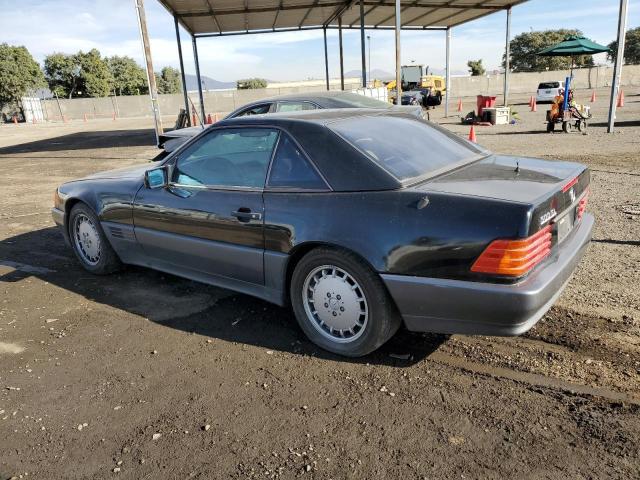 WDBFA66E1MF022765 - 1991 MERCEDES-BENZ 500 SL BLACK photo 2