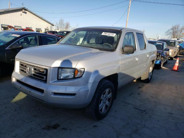 2HJYK16446H520019 - 2006 HONDA RIDGELINE RTS SILVER photo 1