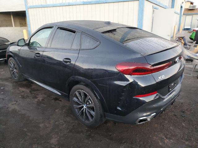 5UX33EX02R9T16773 - 2024 BMW X6 XDRIVE40I BLACK photo 2