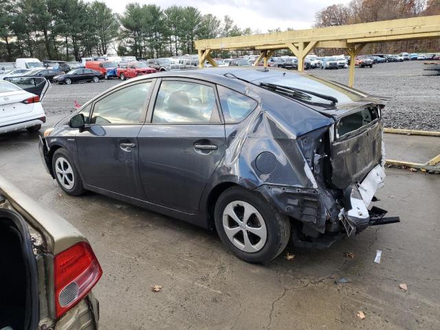 JTDKN3DU7E1815323 - 2014 TOYOTA PRIUS GRAY photo 2