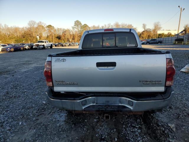5TETU62N57Z409604 - 2007 TOYOTA TACOMA PRERUNNER ACCESS CAB SILVER photo 6