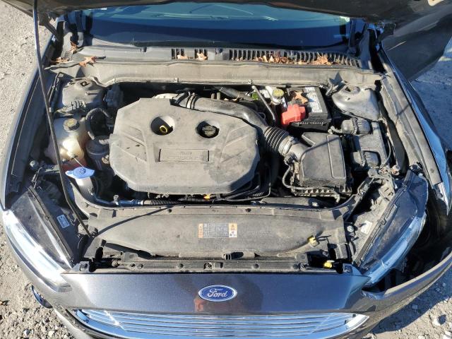 3FA6P0H90FR199588 - 2015 FORD FUSION SE GRAY photo 11