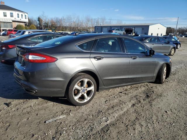 3FA6P0H90FR199588 - 2015 FORD FUSION SE GRAY photo 3