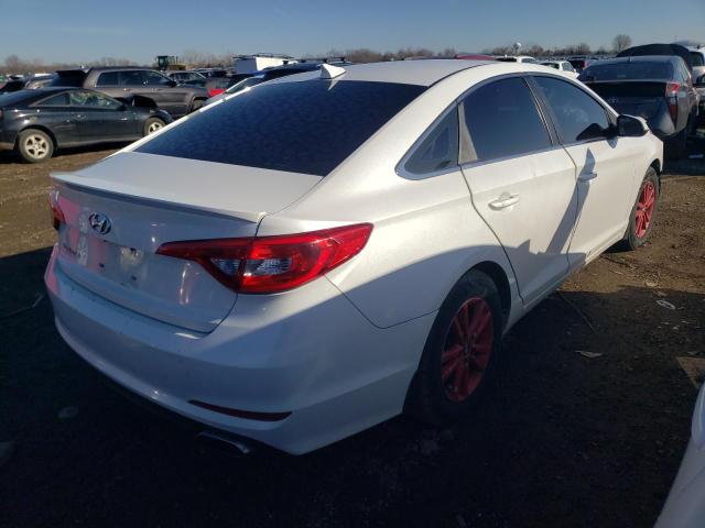 5NPE24AF5GH390066 - 2016 HYUNDAI SONATA SE WHITE photo 3