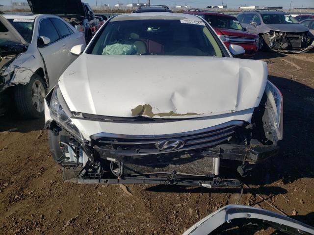 5NPE24AF5GH390066 - 2016 HYUNDAI SONATA SE WHITE photo 5