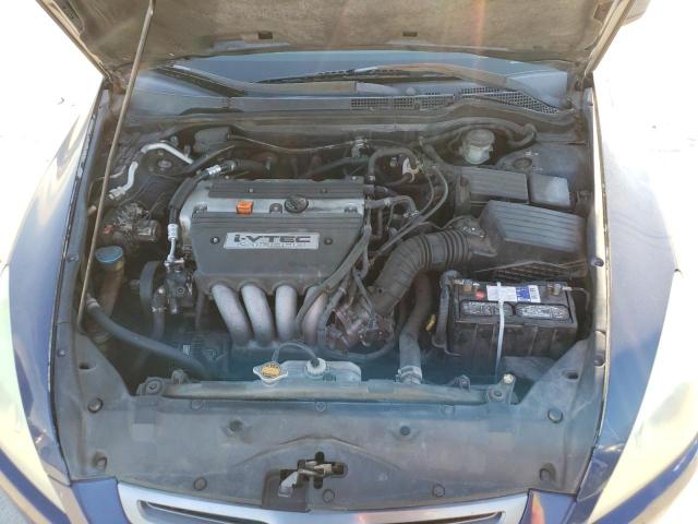 3HGCM56455G708838 - 2005 HONDA ACCORD LX BLUE photo 11