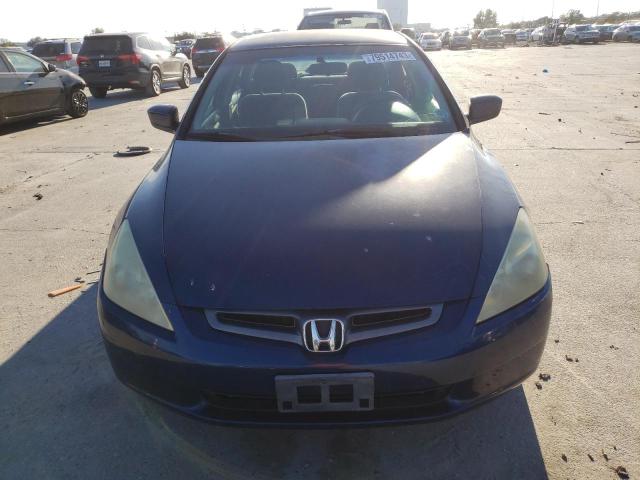 3HGCM56455G708838 - 2005 HONDA ACCORD LX BLUE photo 5