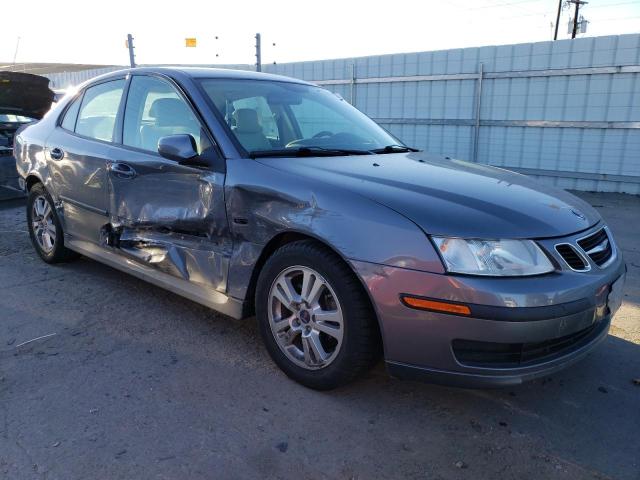 YS3FD49Y871101055 - 2007 SAAB 9-3 2.0T GRAY photo 4