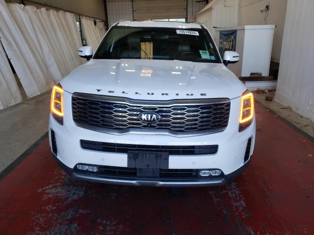 5XYP5DHC3LG017752 - 2020 KIA TELLURIDE SX WHITE photo 5