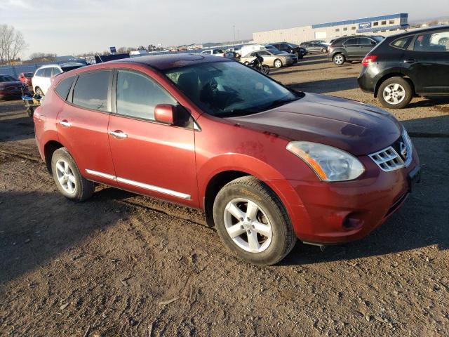 JN8AS5MV0DW147766 - 2013 NISSAN ROGUE S BURGUNDY photo 4