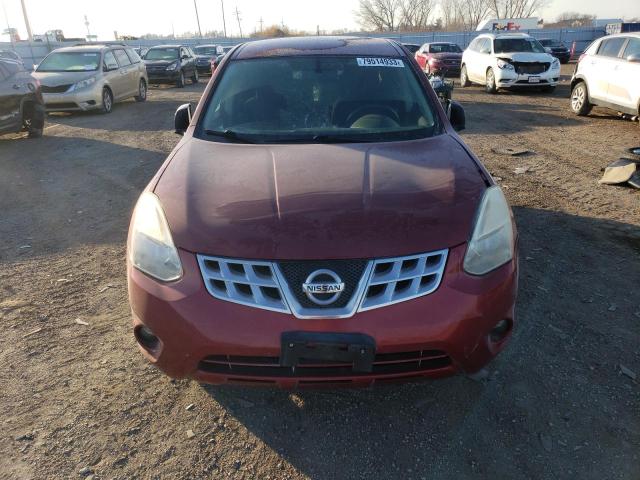 JN8AS5MV0DW147766 - 2013 NISSAN ROGUE S BURGUNDY photo 5