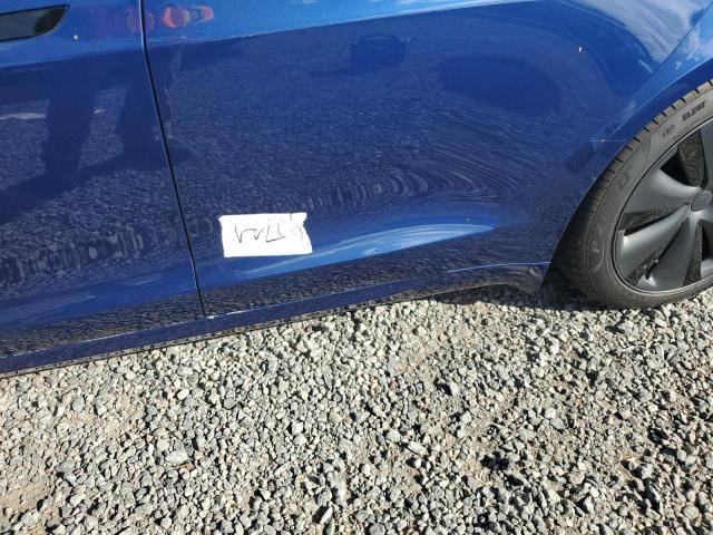 5YJSA1E66PF511930 - 2023 TESLA MODEL S BLUE photo 12
