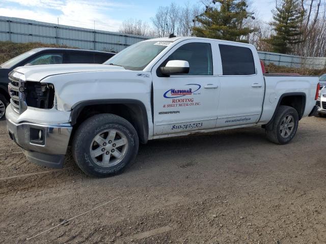 3GTU2UEC7EG303320 - 2014 GMC SIERRA K1500 SLE WHITE photo 1