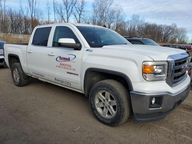 3GTU2UEC7EG303320 - 2014 GMC SIERRA K1500 SLE WHITE photo 4