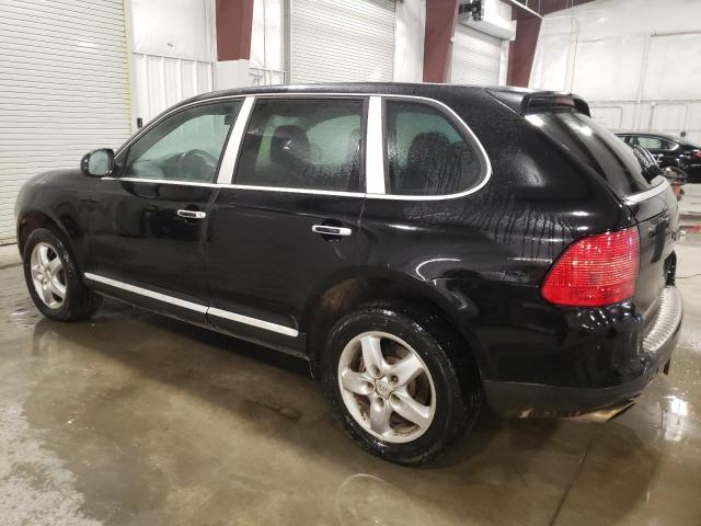 WP1AA29P34LA21814 - 2004 PORSCHE CAYENNE BLACK photo 2