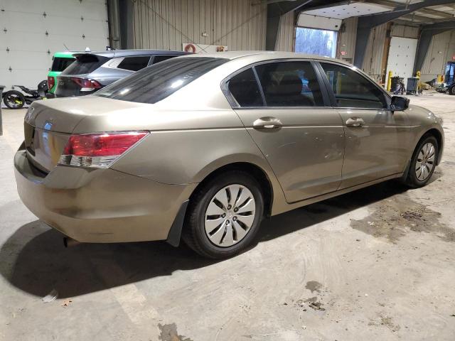 1HGCP263X9A038379 - 2009 HONDA ACCORD LX GOLD photo 3