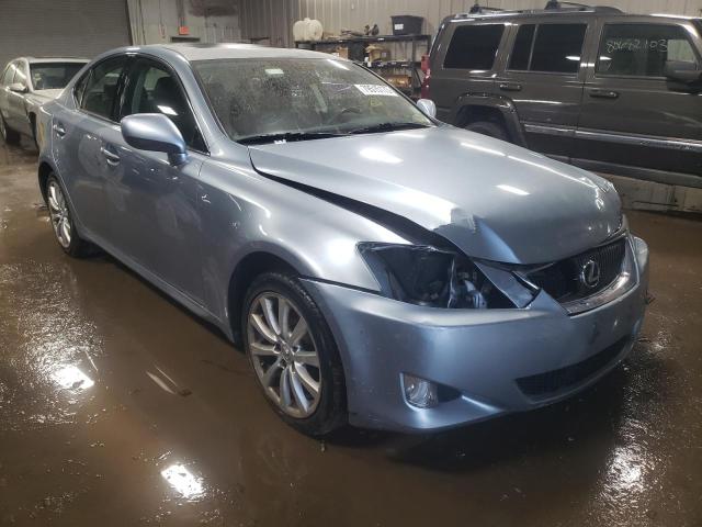 JTHCK262872011188 - 2007 LEXUS IS 250 BLUE photo 4