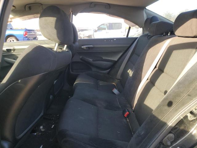 2HGFA16639H336471 - 2009 HONDA CIVIC LX-S BLACK photo 10