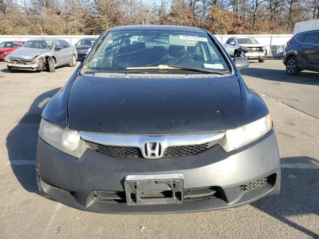 2HGFA16639H336471 - 2009 HONDA CIVIC LX-S BLACK photo 5