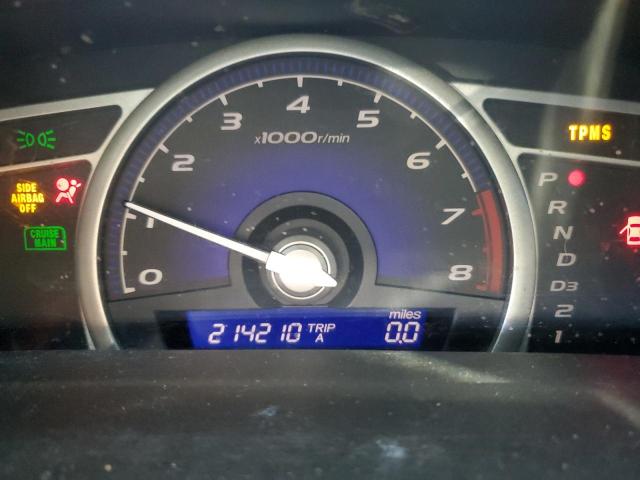 2HGFA16639H336471 - 2009 HONDA CIVIC LX-S BLACK photo 9