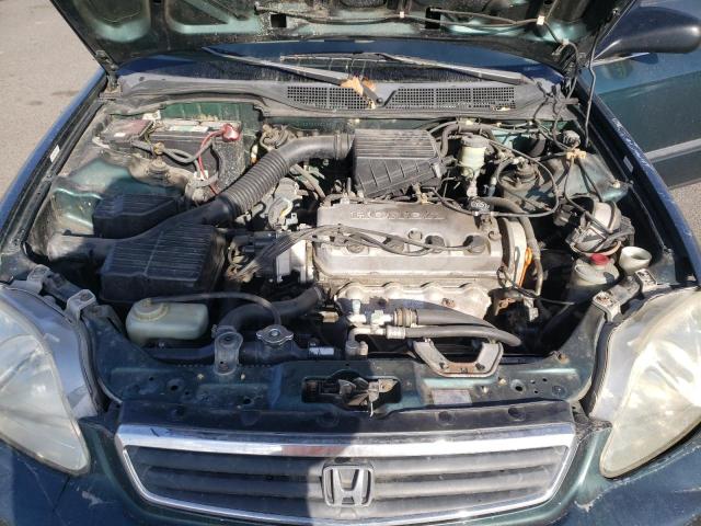 JHMEJ6676XS003637 - 1999 HONDA CIVIC LX GREEN photo 11