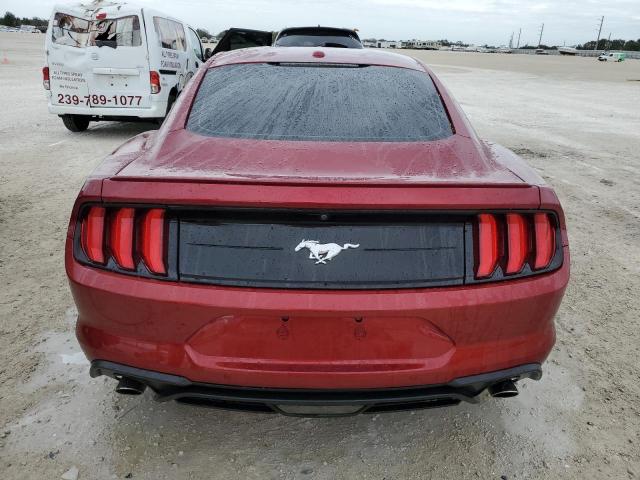 1FA6P8TH1K5129074 - 2019 FORD MUSTANG RED photo 6