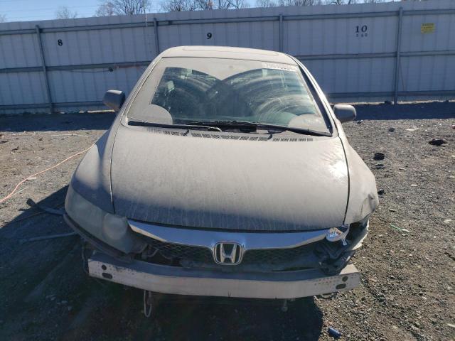 1HGFA16939L019612 - 2009 HONDA CIVIC EXL GRAY photo 5