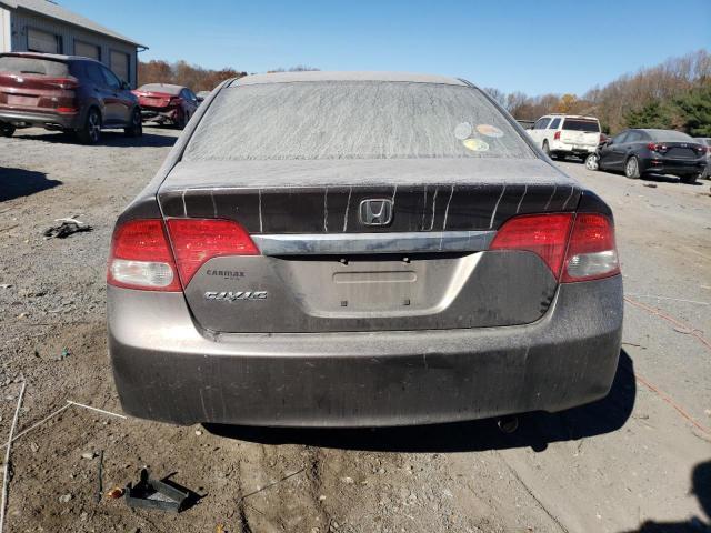 1HGFA16939L019612 - 2009 HONDA CIVIC EXL ნაცრისფერი ფოტო 6