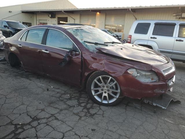 1G1ZE5E78AF207142 - 2010 CHEVROLET MALIBU LTZ MAROON photo 4