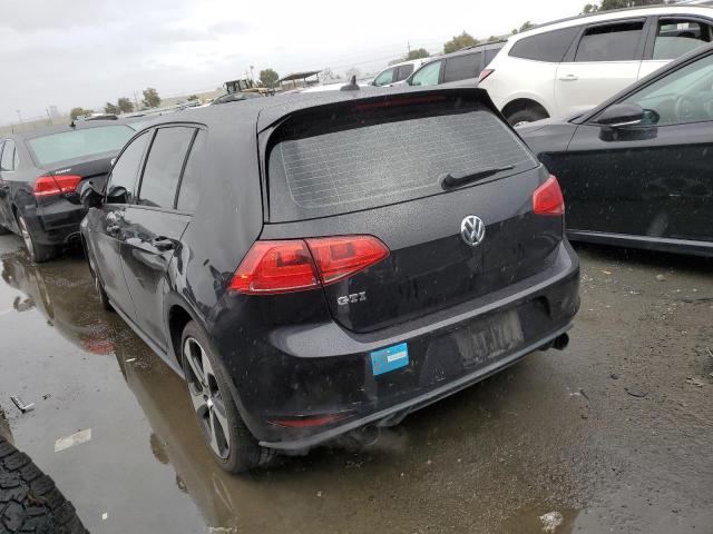 3VW4T7AU0FM005933 - 2015 VOLKSWAGEN GTI BLACK photo 2