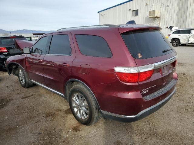 1C4RDHAG0HC757531 - 2017 DODGE DURANGO SXT RED photo 2