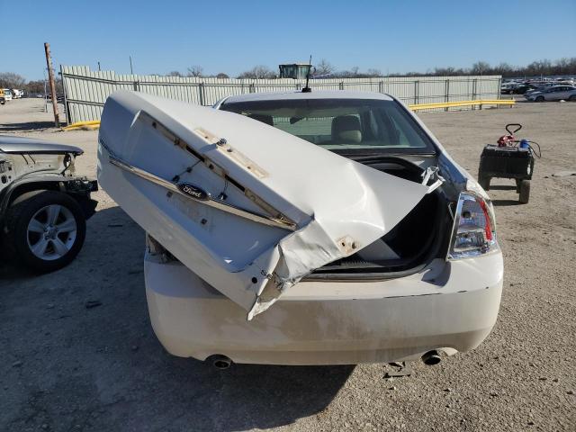 3FAHP08109R204778 - 2009 FORD FUSION SEL WHITE photo 6