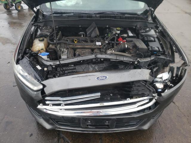 3FA6P0H76GR387984 - 2016 FORD FUSION SE GRAY photo 11