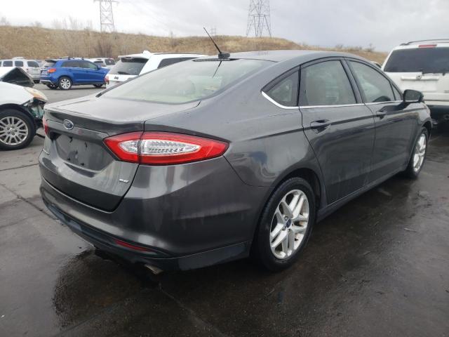 3FA6P0H76GR387984 - 2016 FORD FUSION SE GRAY photo 3