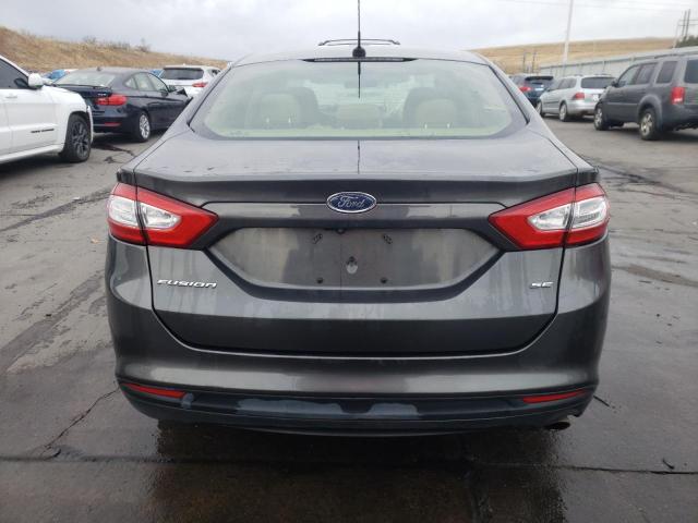 3FA6P0H76GR387984 - 2016 FORD FUSION SE GRAY photo 6