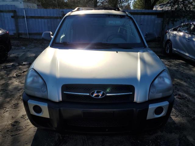 KM8JM12B47U525977 - 2007 HYUNDAI TUCSON GLS SILVER photo 5