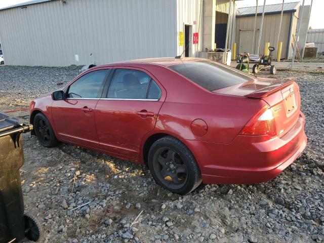 3FAHP0HA0AR327453 - 2010 FORD FUSION SE MAROON photo 2