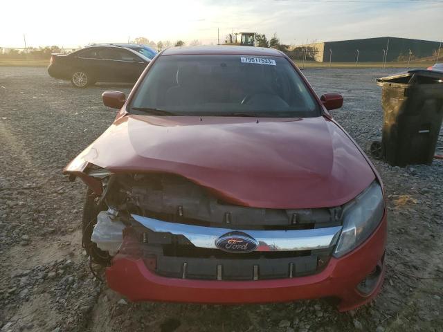 3FAHP0HA0AR327453 - 2010 FORD FUSION SE MAROON photo 5