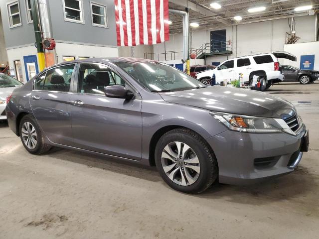 1HGCR2F38FA159059 - 2015 HONDA ACCORD LX GRAY photo 4