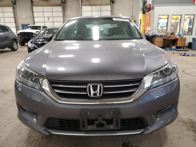 1HGCR2F38FA159059 - 2015 HONDA ACCORD LX GRAY photo 5