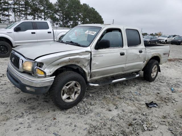 5TEGM92N21Z784425 - 2001 TOYOTA TACOMA DOUBLE CAB PRERUNNER SILVER photo 1