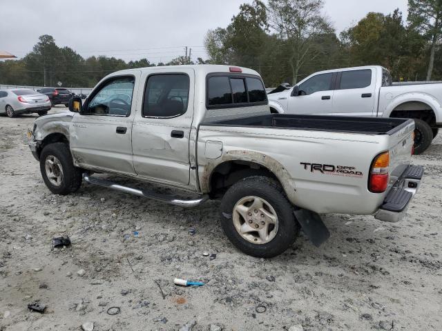 5TEGM92N21Z784425 - 2001 TOYOTA TACOMA DOUBLE CAB PRERUNNER SILVER photo 2