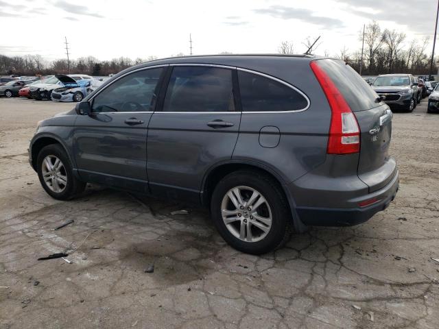 5J6RE4H76BL036286 - 2011 HONDA CR-V EXL BLACK photo 2